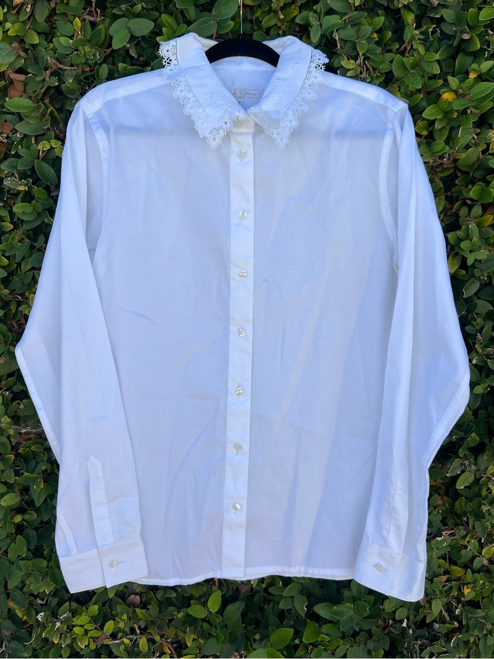 Charles Cotonay Paris White button up